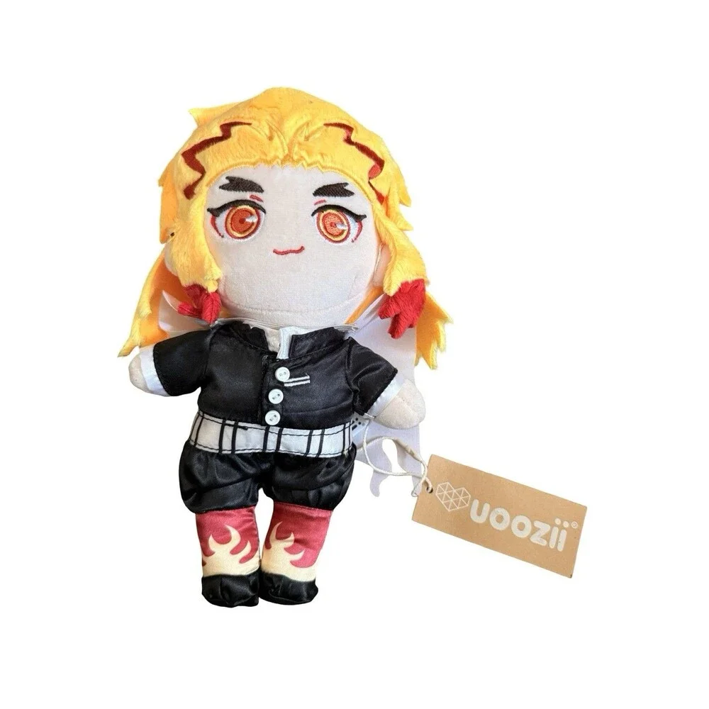 Demon Slayer Kyojuro Rengoku Plush Doll Uoozii Anime Flame Hashira New